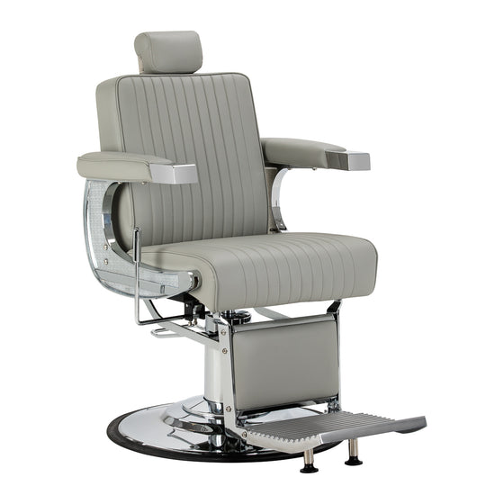 Barberstol Gabbiano Visionerio Grå
