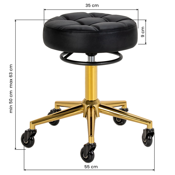 Kruk Gabbiano D054G Svart-Guld - bild 6