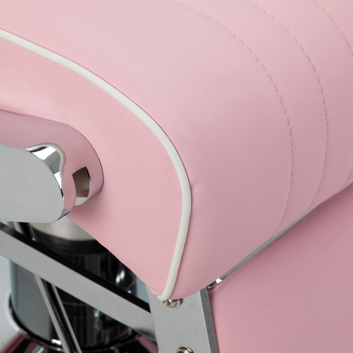 Barberstol Gabbiano Visionerio Roze - bild 10