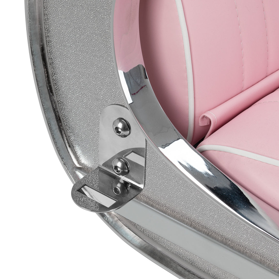 Barberstol Gabbiano Visionerio Roze - bild 13