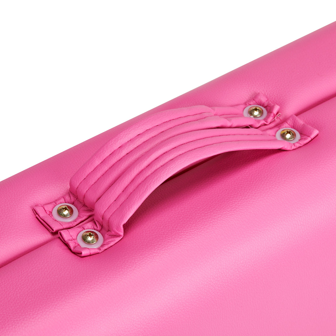 Massagebänk Hopfällbar Aluminium Balance 2 Zoner Rosa
