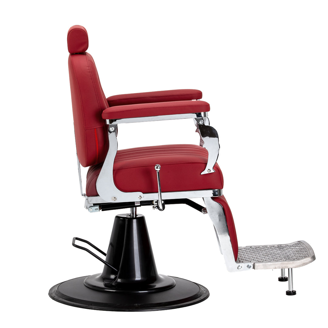 Barberstol Gabbiano Elias Rood - bild 4