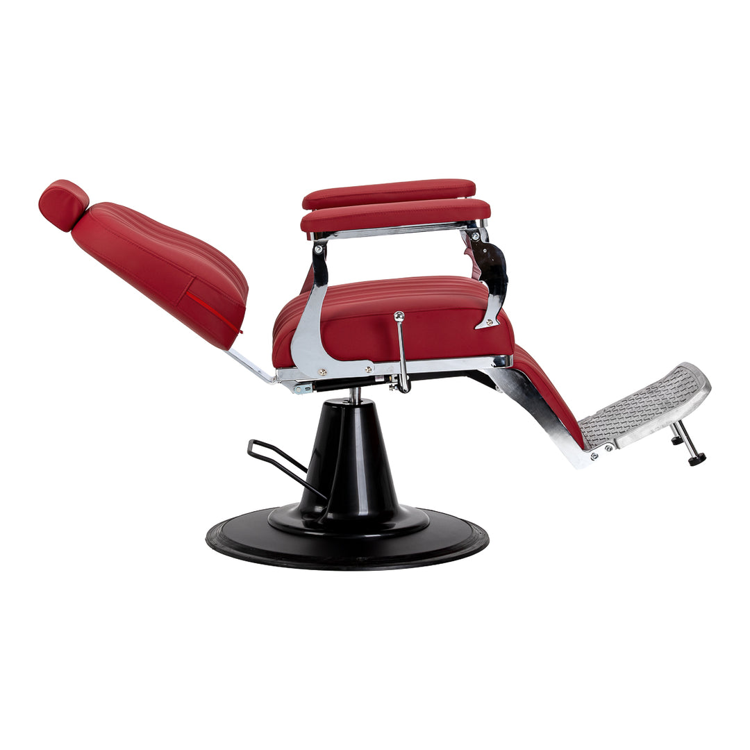 Barberstol Gabbiano Elias Rood - bild 5