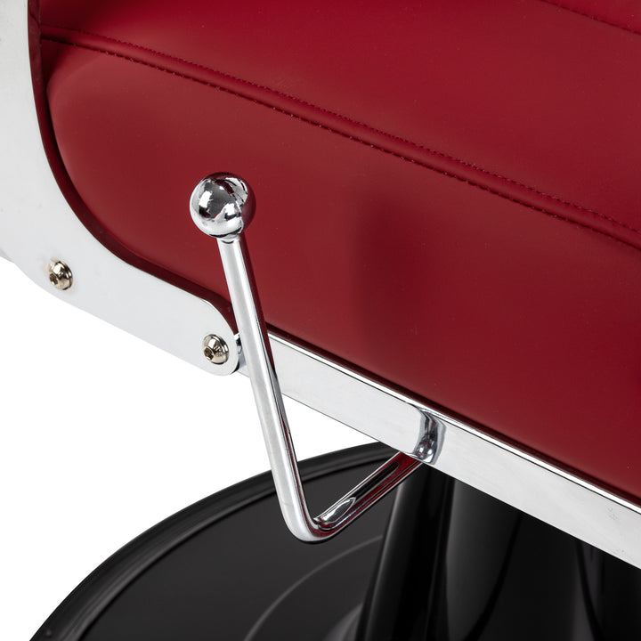 Barberstol Gabbiano Elias Rood - bild 7