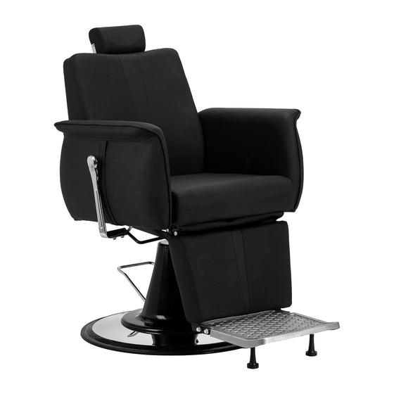 Barberstol Gabbiano Athena Svart