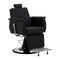 Barberstol Gabbiano Athena Svart