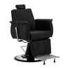 Barberstol Gabbiano Athena Svart