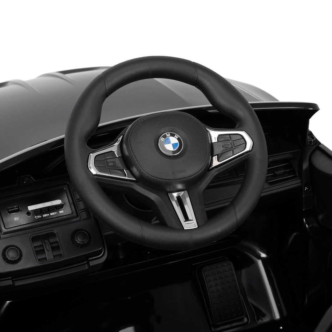 Kinderkappersstoel Auto BMW Zwart - afbeelding 6