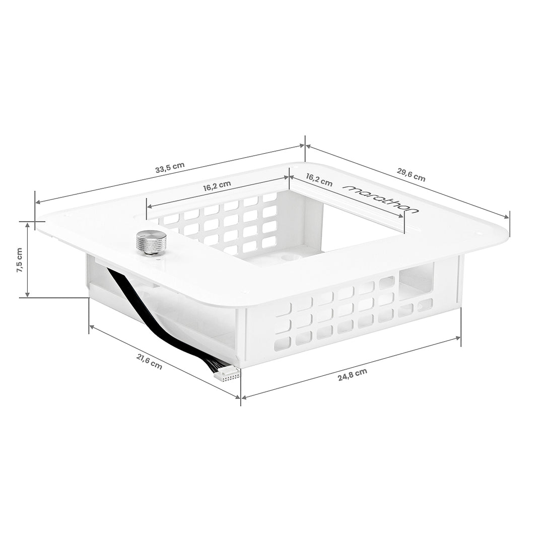 Inbouwset voor Stofafzuiger Saeyang Marathon Olimp Wit - afbeelding 10