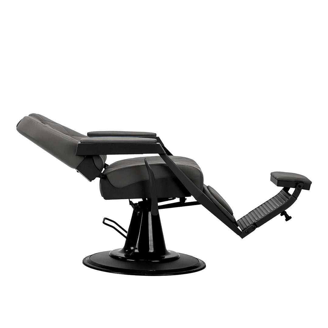Barberstoel Gabbiano Bruno Grijs-Zwart