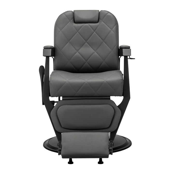 Barberstoel Gabbiano Bruno Grijs-Zwart