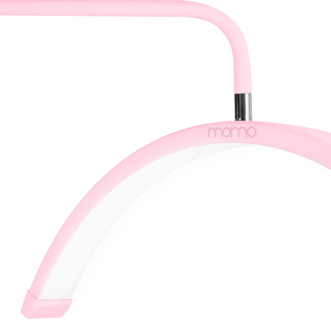 Franslampa LED med stativ Momo Moon MX6 Rosa
