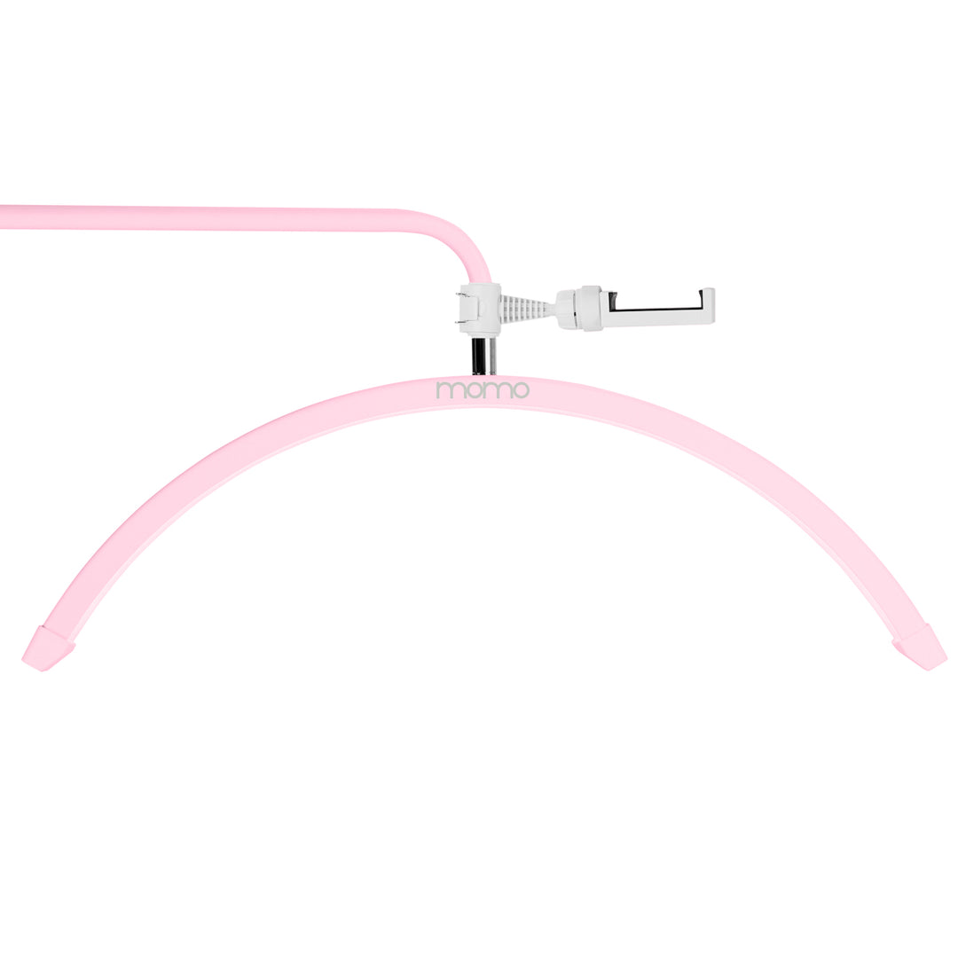 Franslampa LED med stativ Momo Moon MX6 Rosa - bild 2