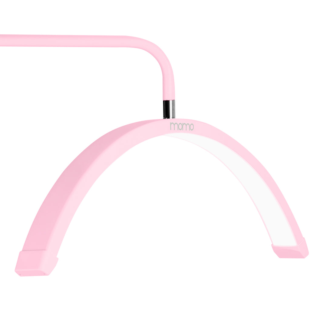 Franslampa LED med stativ Momo Moon MX6 Rosa - bild 7