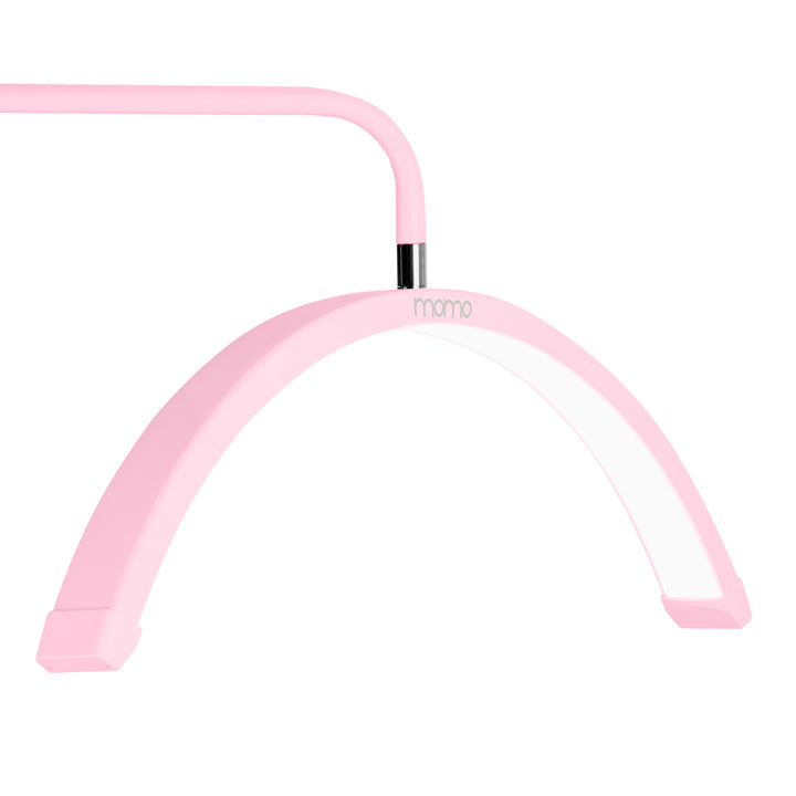 Franslampa LED med stativ Momo Moon MX6 Rosa - bild 7