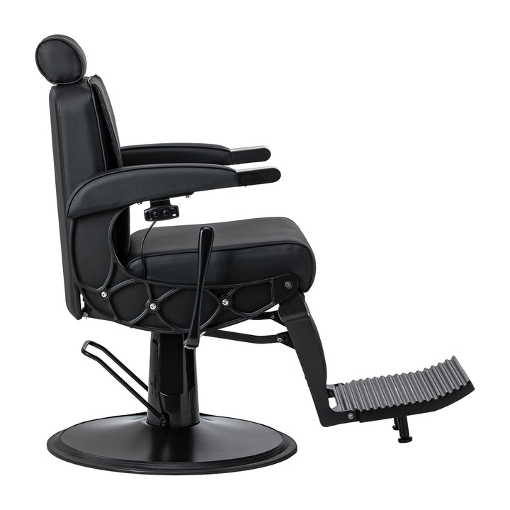 Barberstol Gabbiano Continental med Massage Svart - bild 4