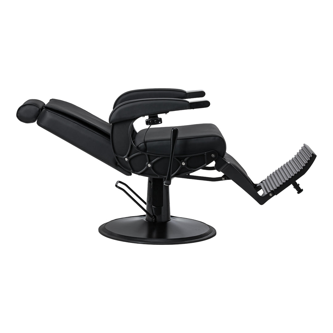 Barberstol Gabbiano Continental med Massage Svart - bild 5