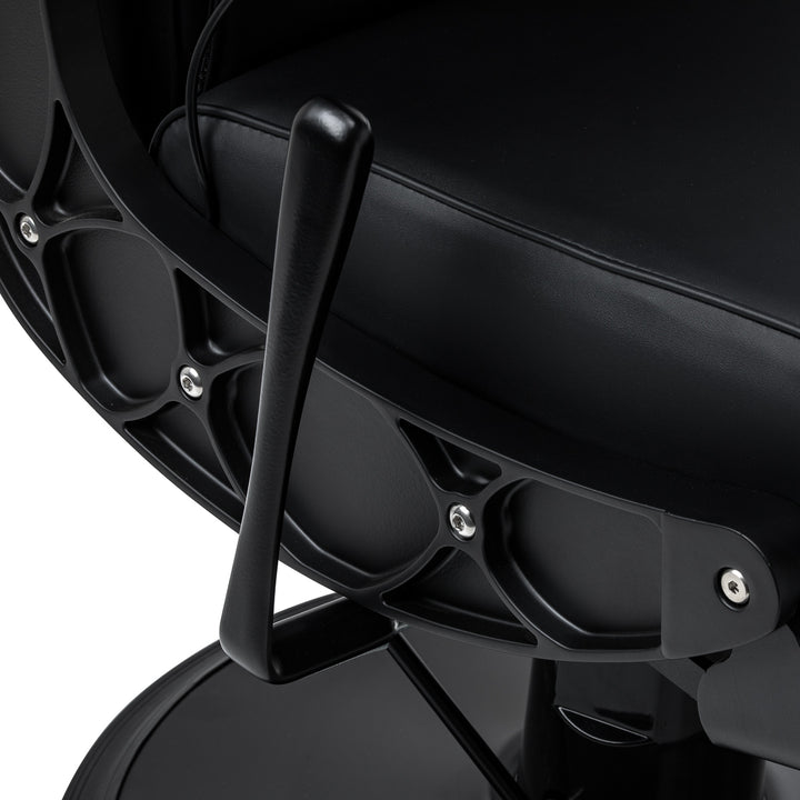 Barberstol Gabbiano Continental med Massage Svart - bild 7