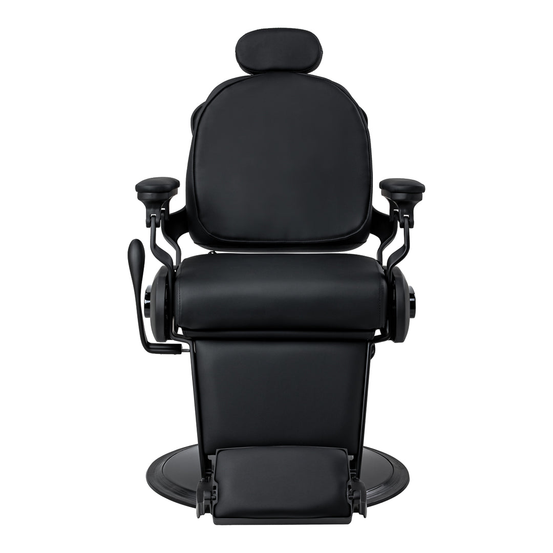 Barberstol Gabbiano Francesco med Massage Svart-Svart - bild 2