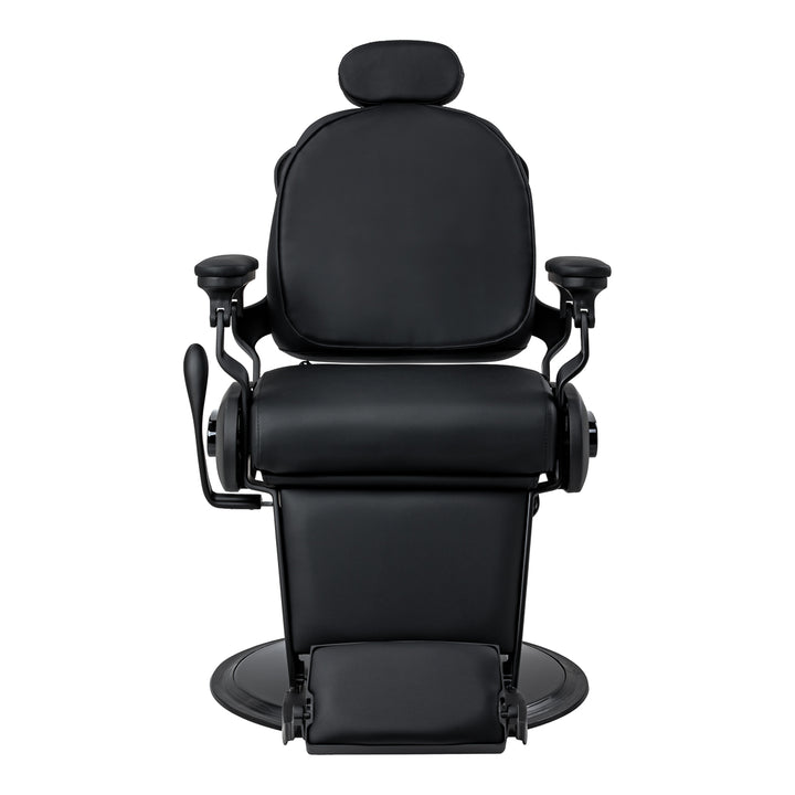 Barberstol Gabbiano Francesco med Massage Svart-Svart - bild 2