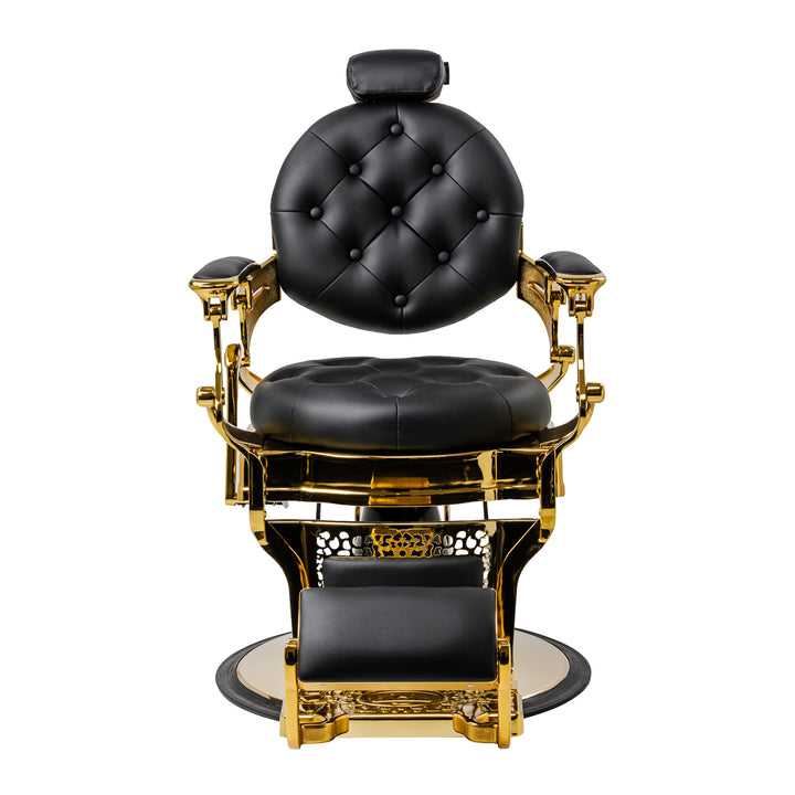 Barberstol Gabbiano Niccolo Svart-Guld - bild 2