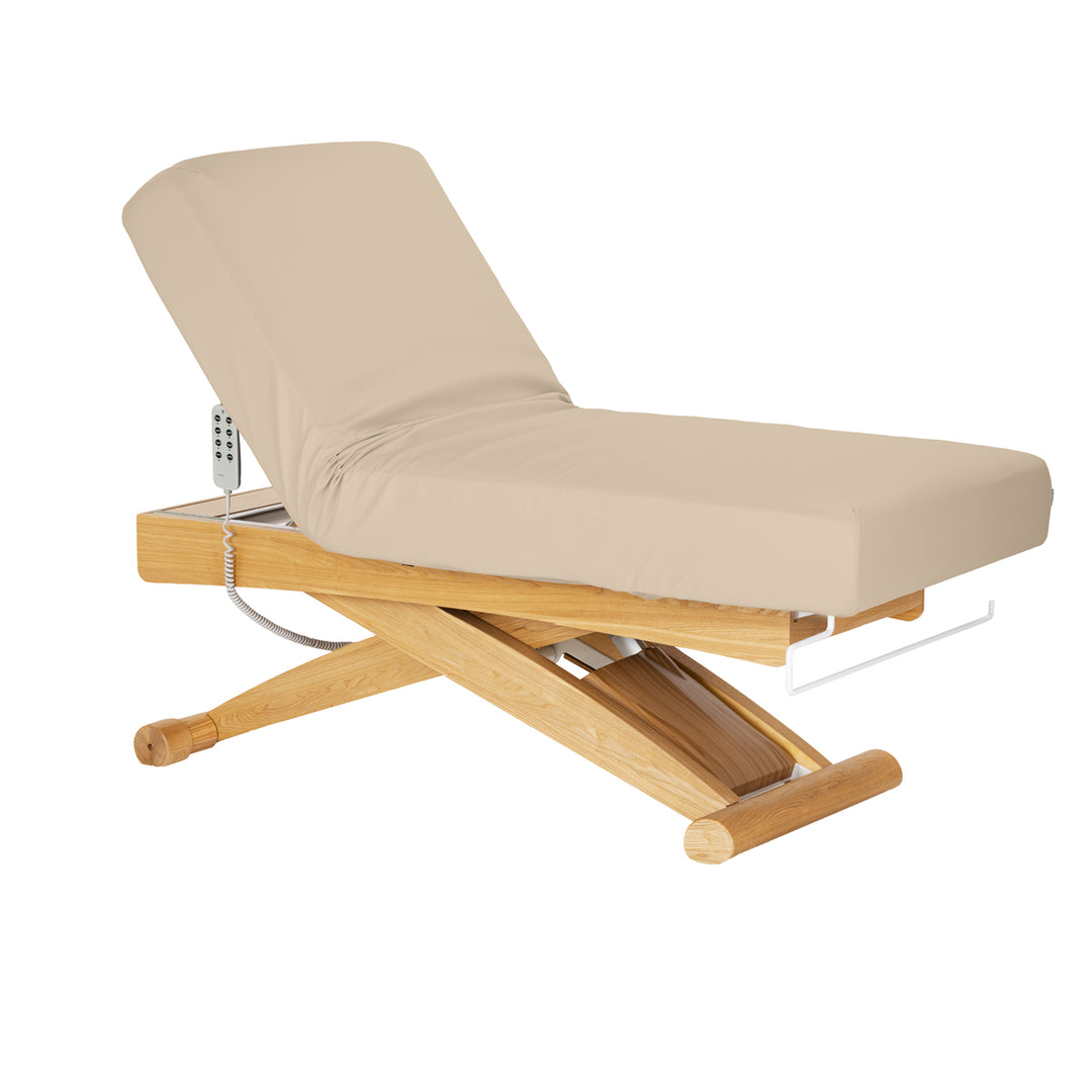 Massagetafel Elektrisch Sillon Siesta Beige-Lichtbruin - afbeelding 3