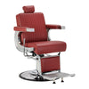 Barberstol Gabbiano Visionerio+ Röd