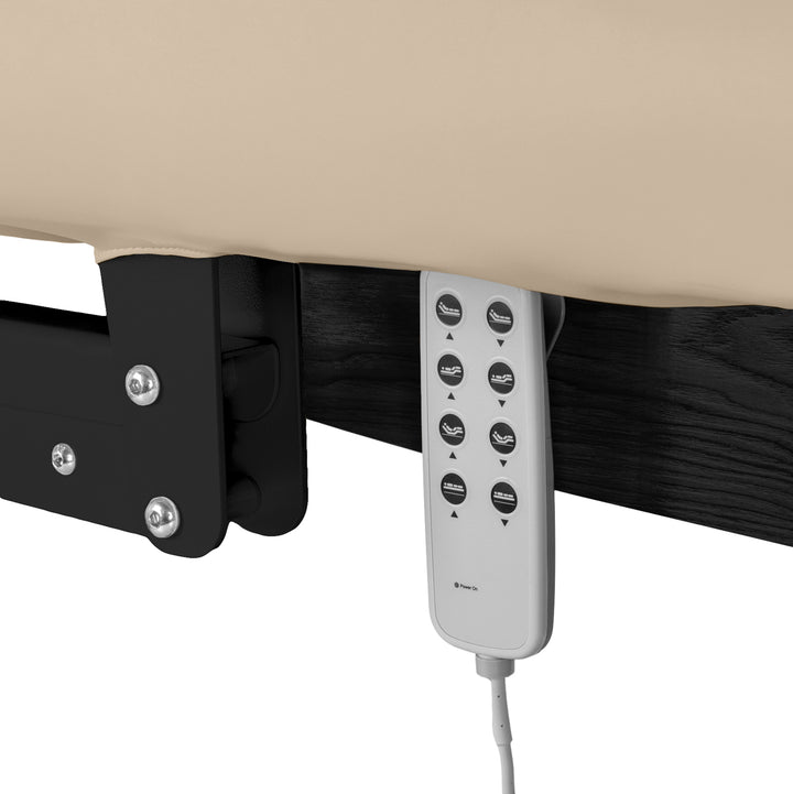 Massagetafel Elektrisch Sillon Relax Beige-Zwart - afbeelding 7