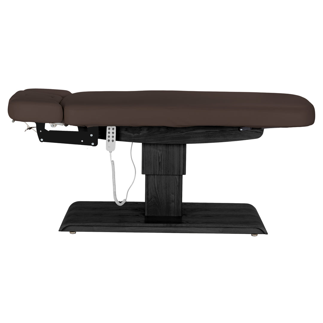 Massagetafel Elektrisch Sillon Relax Donkerbruin-Zwart - afbeelding 6