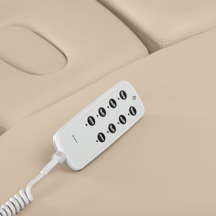Massagetafel Elektrisch Sillon Relax Beige-Lichtbruin - afbeelding 17