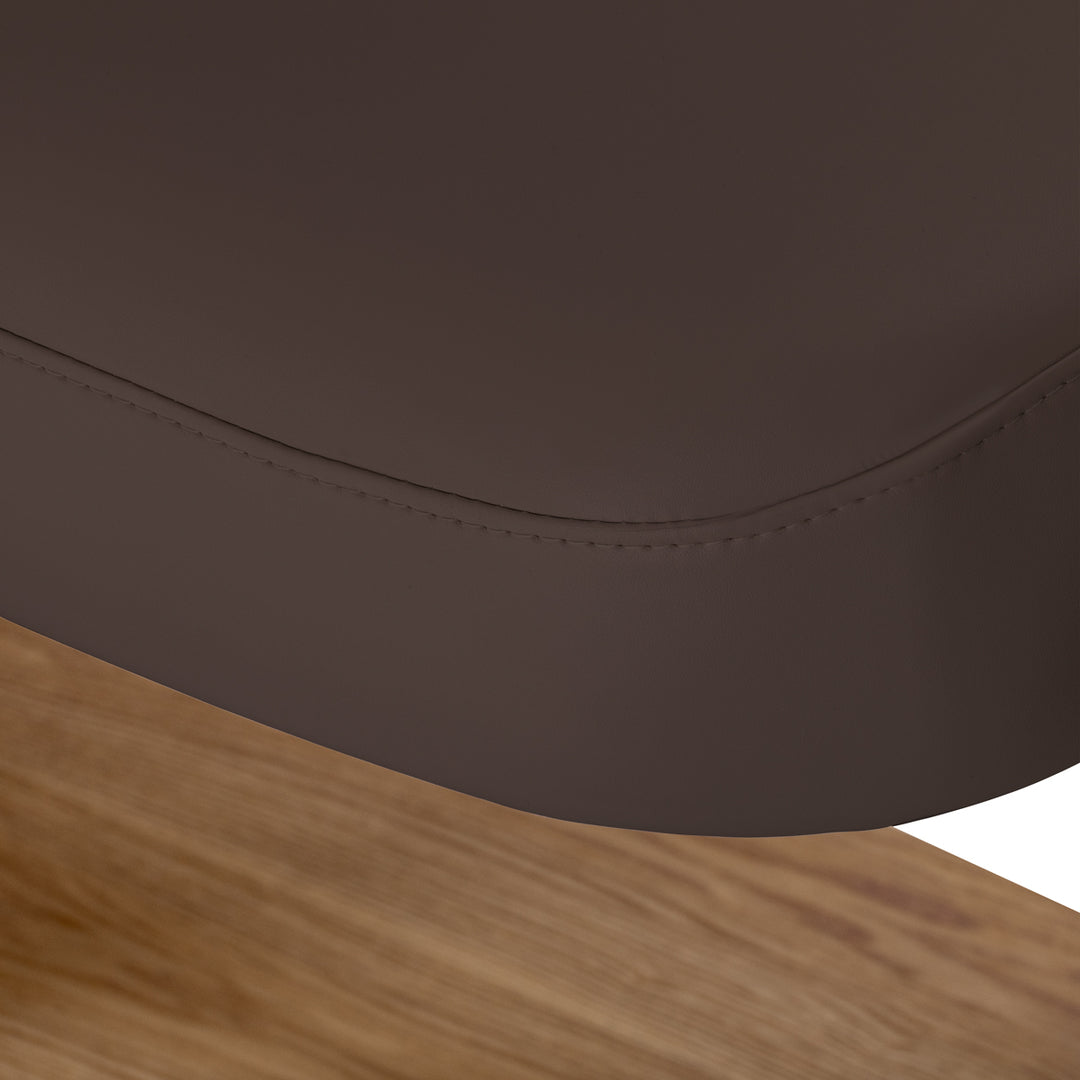 Massagetafel Elektrisch Sillon Relax Donkerbruin-Lichtbruin - afbeelding 10