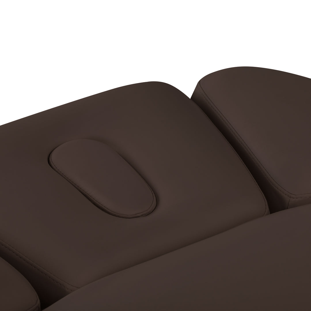 Massagetafel Elektrisch Sillon Relax Donkerbruin-Lichtbruin - afbeelding 11