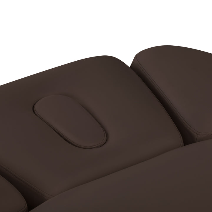 Massagetafel Elektrisch Sillon Relax Donkerbruin-Lichtbruin - afbeelding 11