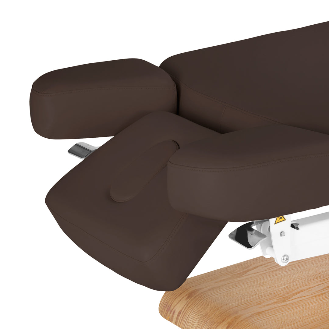 Massagetafel Elektrisch Sillon Relax Donkerbruin-Lichtbruin - afbeelding 14