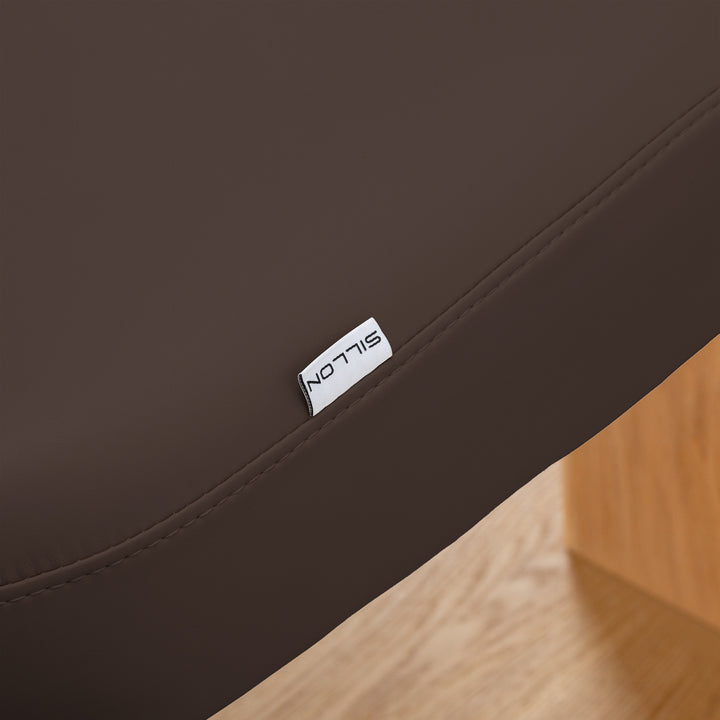 Massagetafel Elektrisch Sillon Relax Donkerbruin-Lichtbruin - afbeelding 18