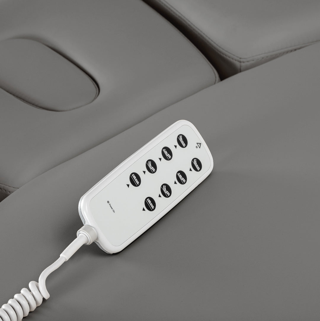 Massagetafel Elektrisch Sillon Relax Grijs-Lichtbruin - afbeelding 17