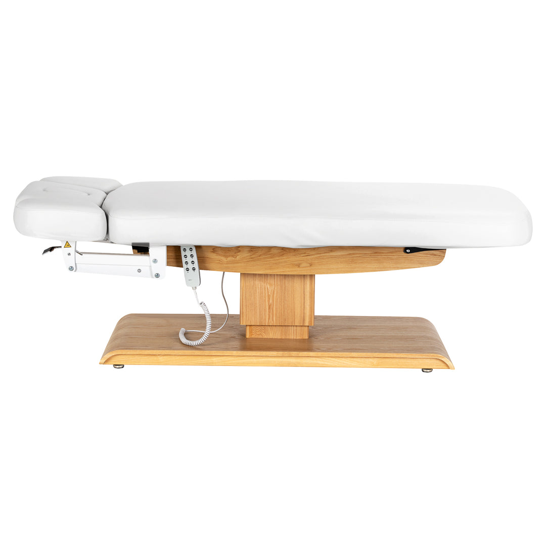 Massagetafel Elektrisch Sillon Relax Wit-Lichtbruin - afbeelding 5