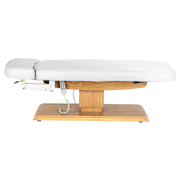 Massagetafel Elektrisch Sillon Relax Wit-Lichtbruin - afbeelding 5