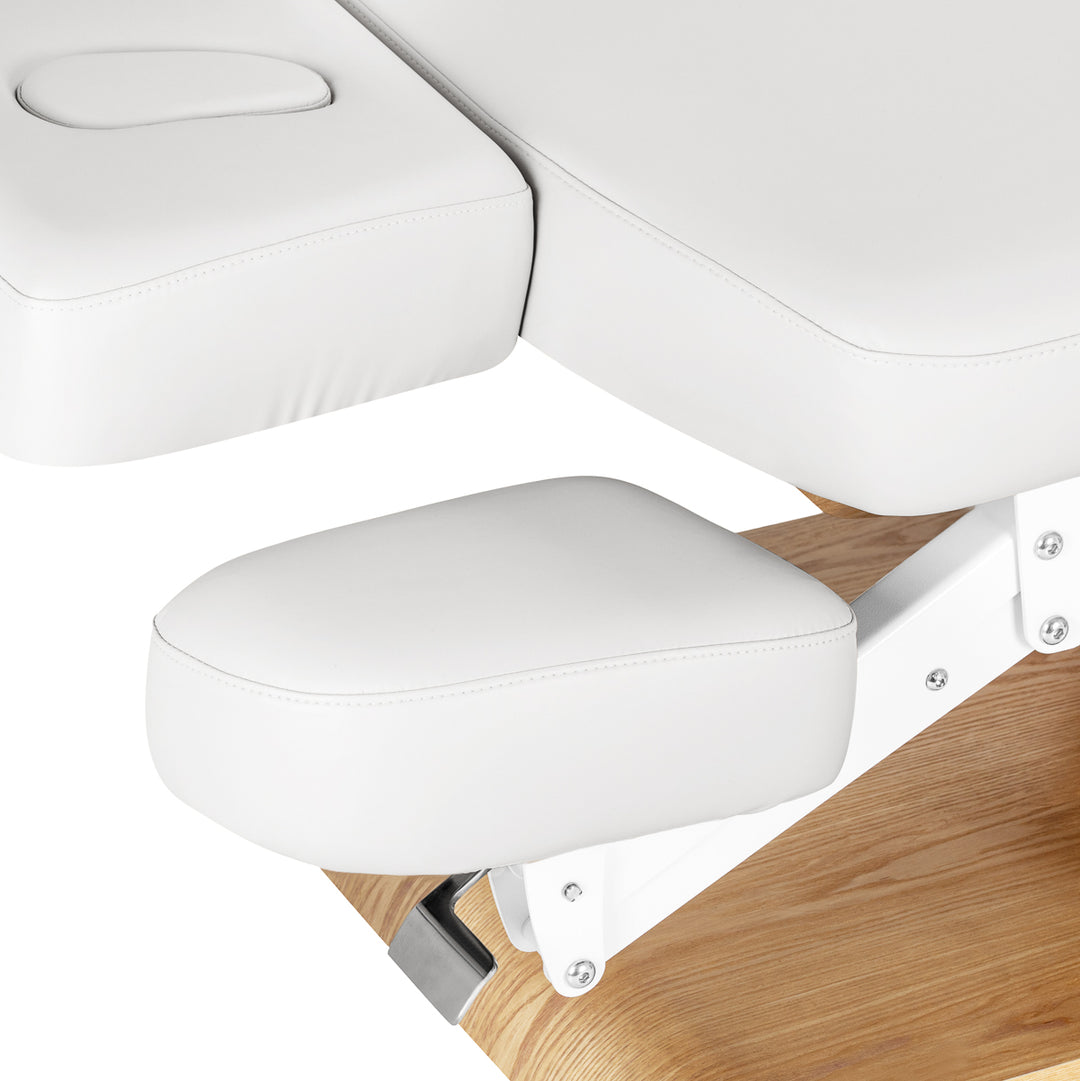Massagetafel Elektrisch Sillon Relax Wit-Lichtbruin - afbeelding 8