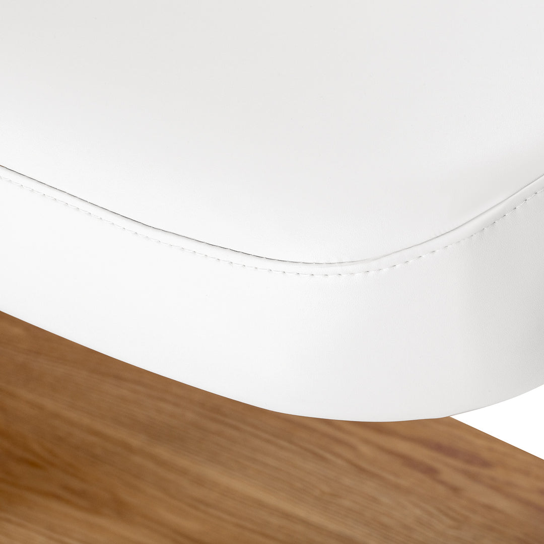 Massagetafel Elektrisch Sillon Relax Wit-Lichtbruin - afbeelding 10