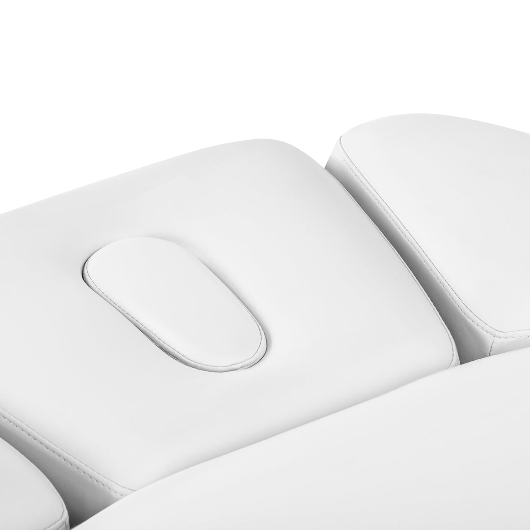 Massagetafel Elektrisch Sillon Relax Wit-Lichtbruin - afbeelding 11