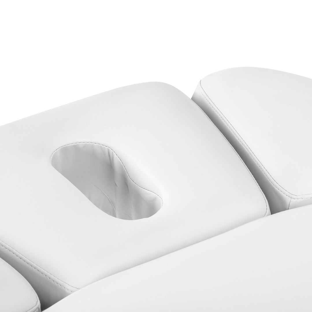 Massagetafel Elektrisch Sillon Relax Wit-Lichtbruin - afbeelding 12