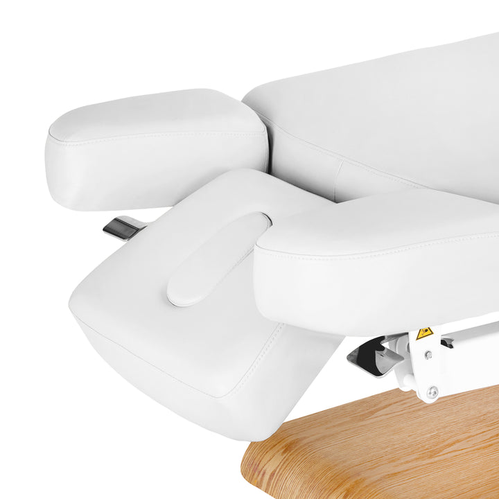 Massagetafel Elektrisch Sillon Relax Wit-Lichtbruin - afbeelding 14
