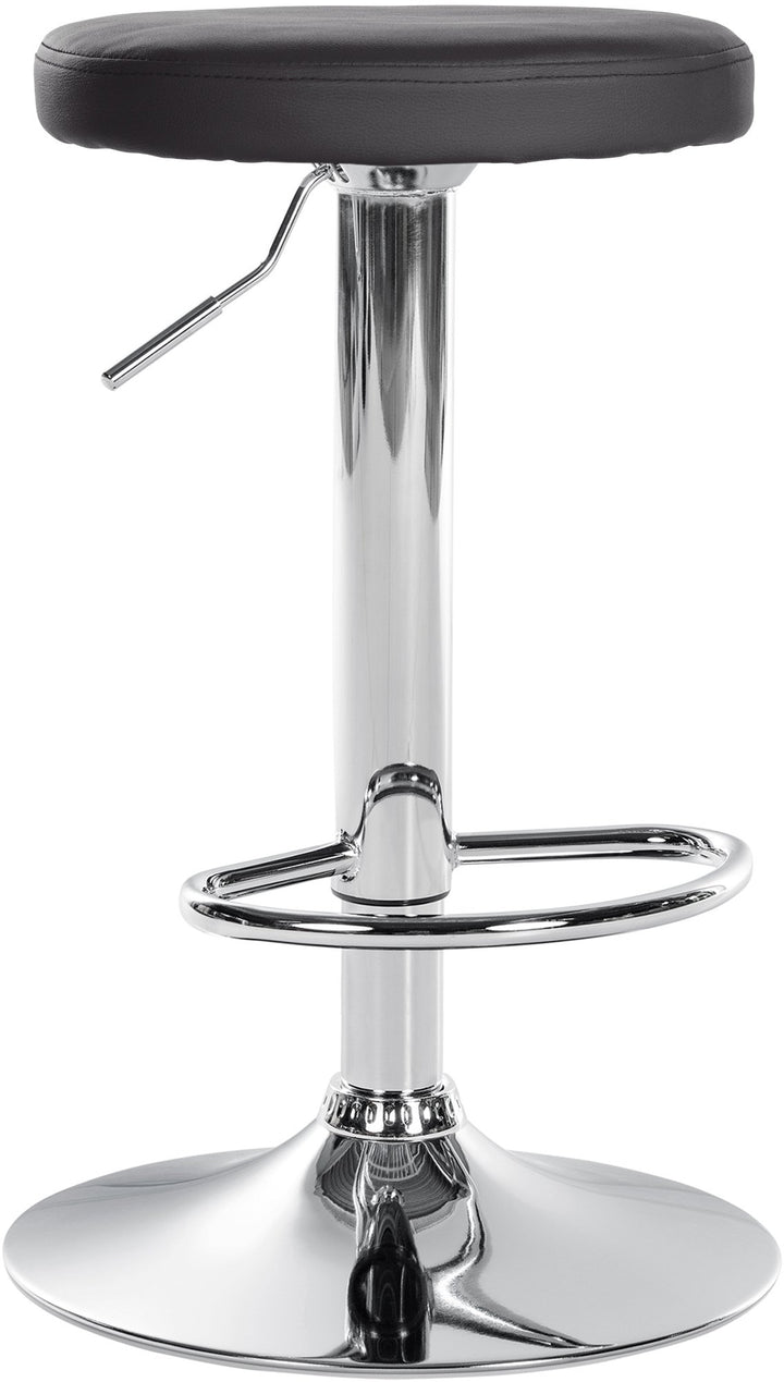 Barstol Konstläder Justerbar Vridbar 109 Svart