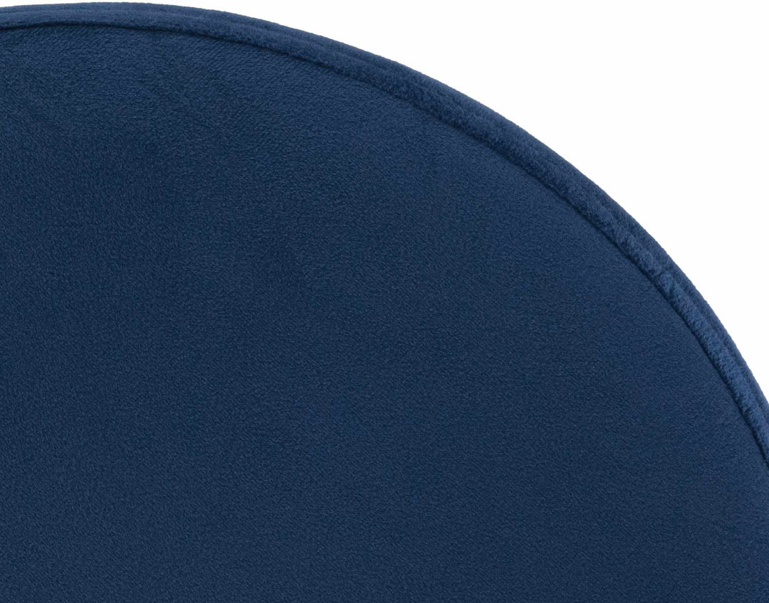 Barstol Sammet Justerbar Vridbar 109 Blå - bild 6