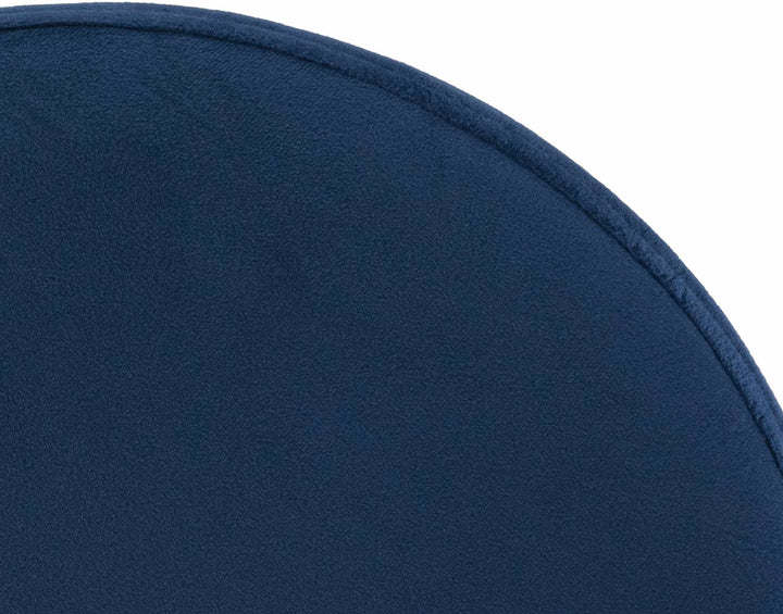 Barstol Sammet Justerbar Vridbar 109 Blå - bild 6
