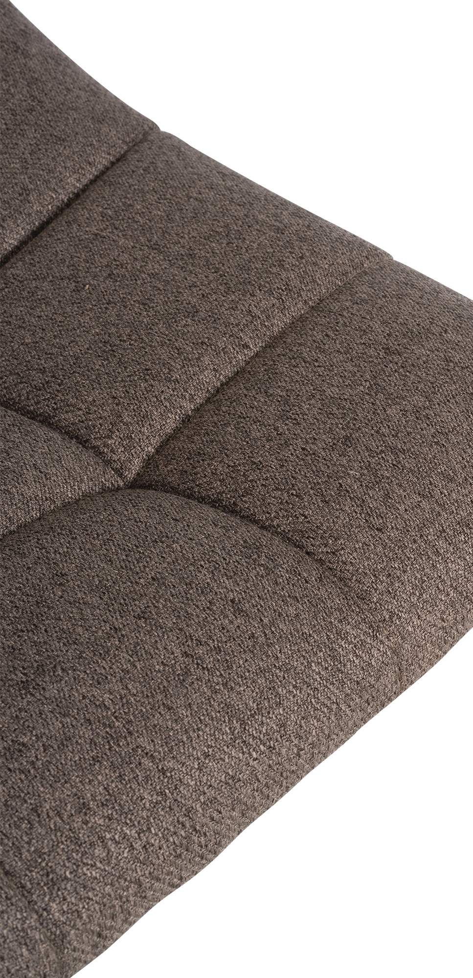 Set med 2 Barstolar med ryggstöd Tyg Justerbar Vridbar 107 Taupe - bild 8