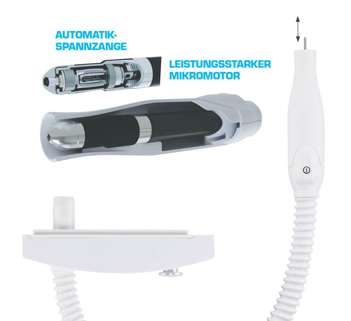 Pedicuremotor Stofafzuiging Promed 4040