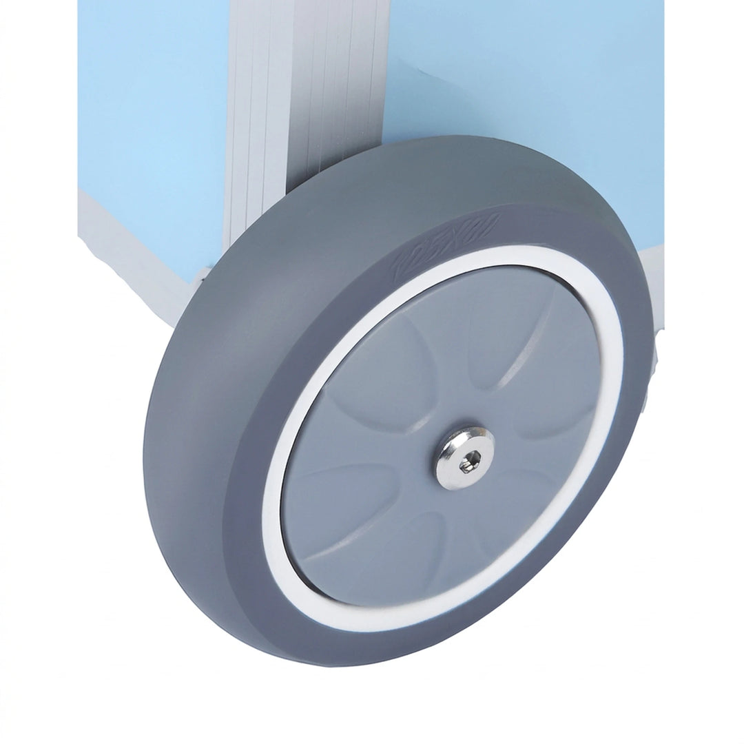 Pedicure Koffer met Trolley PodoMobile Maxi Grey Blue
