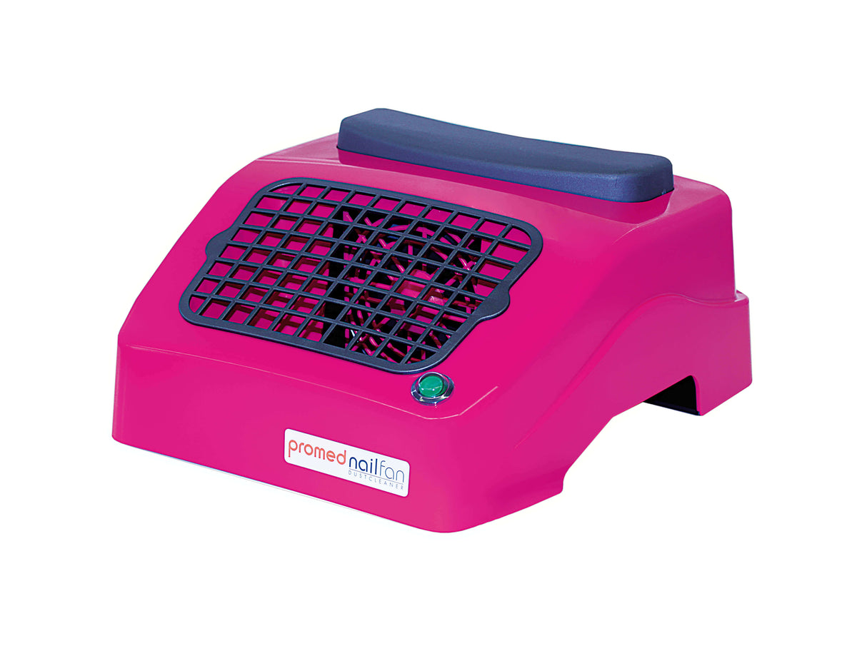 Stofafzuiger voor Nagels Promed Nailfan Roze